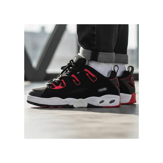 Zapatillas Osiris Hombre D3.e M Black Charcoal Red