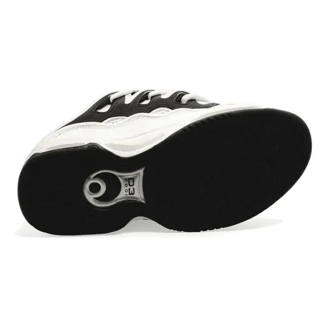 Zapatillas Osiris D3 2001 Para Hombre - Ancho Estándar Negro-blanco-negro Lisa 10.5 Us