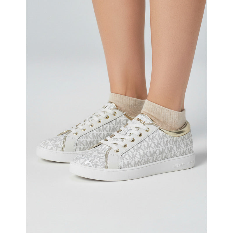 Zapatillas Michael Kors Mujer Jem Ralley Vanilla