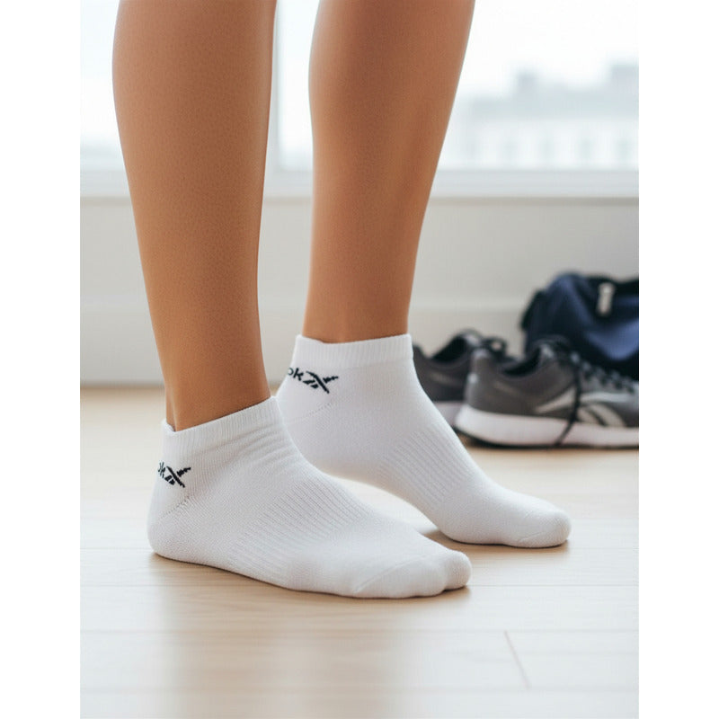 Calcetines Reebok Unisex Act Core Ankle Sock 3p Blanco