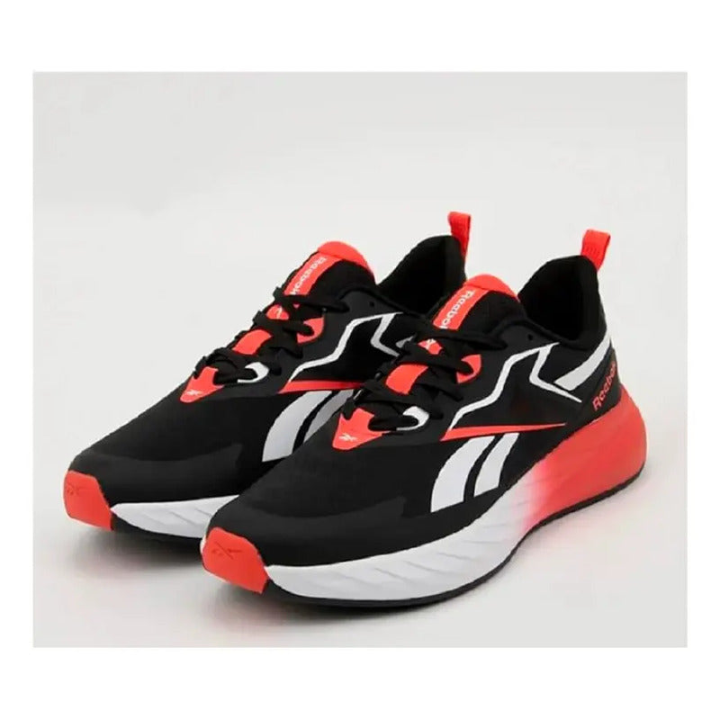 Zapatillas Reebok Hombre Modelo Verse Negro Blanco Rojo
