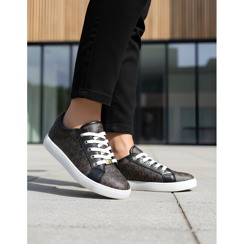 Zapatillas Michael Kors Mujer Jem Ralley Negro