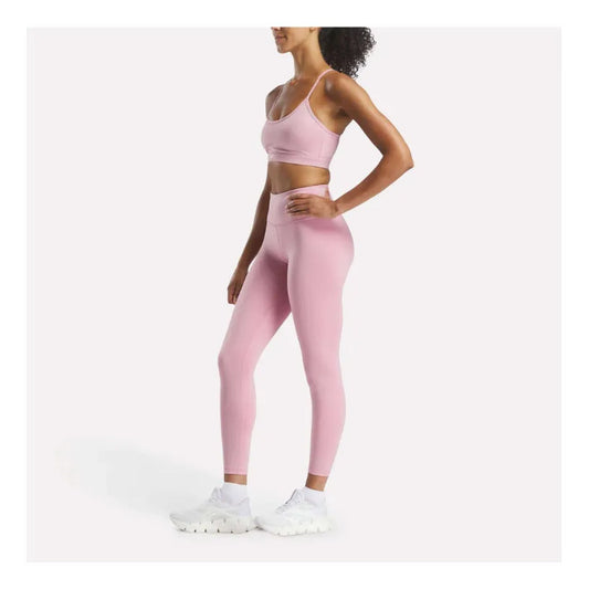 Peto Deportivo Mujer Reebok Core Strappy Bra Rosado