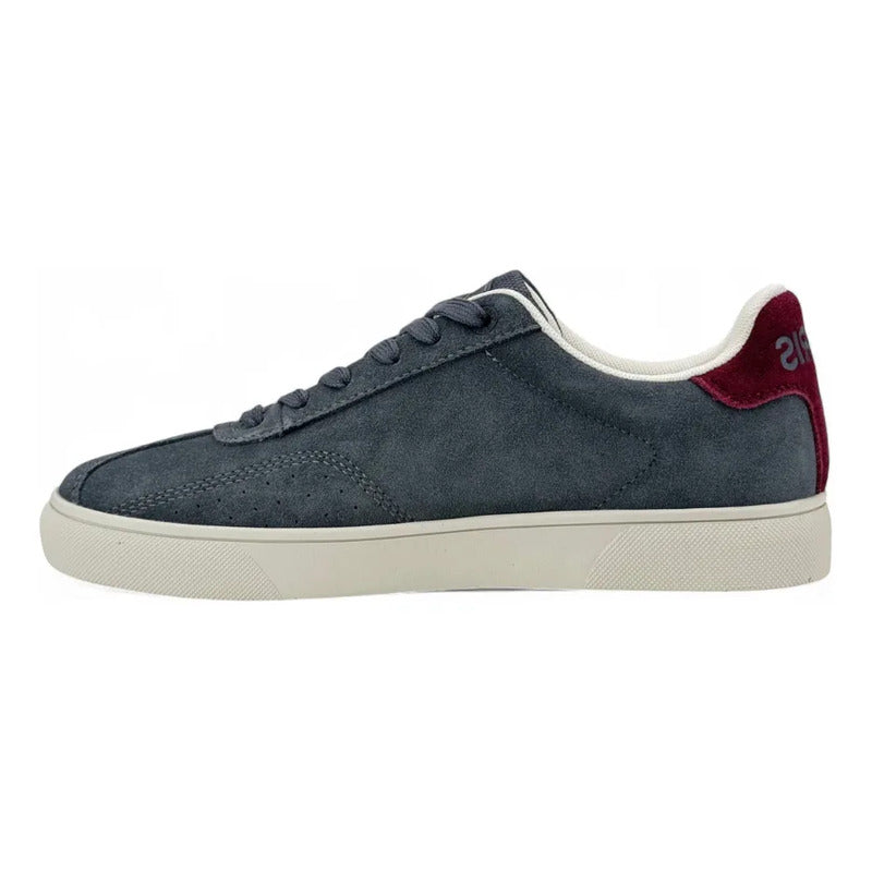 Zapatillas Osiris Hombre Casle Grey Burgundy Beige