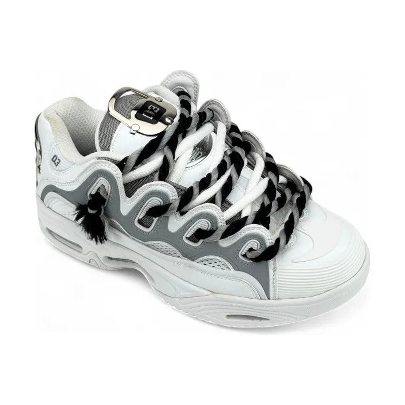 Zapatillas Osiris Hombre D3 2001 25 Years White Silver