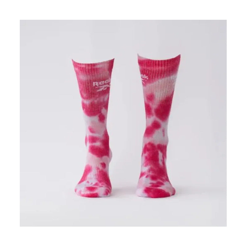 Calcetines Reebok Unisex Fun Crew Rosa