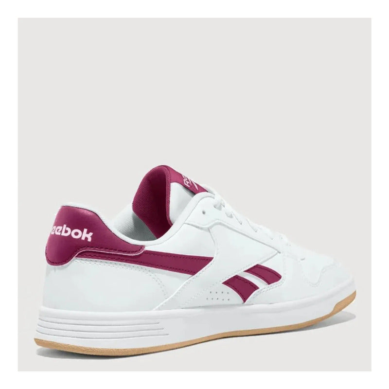 Zapatillas Reebok Mujer Prime Set Plus Blanco/Burdeo