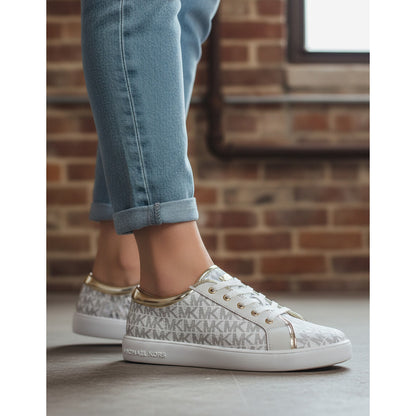 Zapatillas Michael Kors Mujer Jem Ralley Vanilla