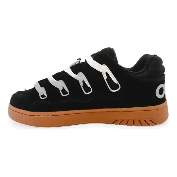 Zapatillas Osiris D3.s Para Hombre, Ancho Estándar Negro Blanco Cafe Lisa 7.5 Us
