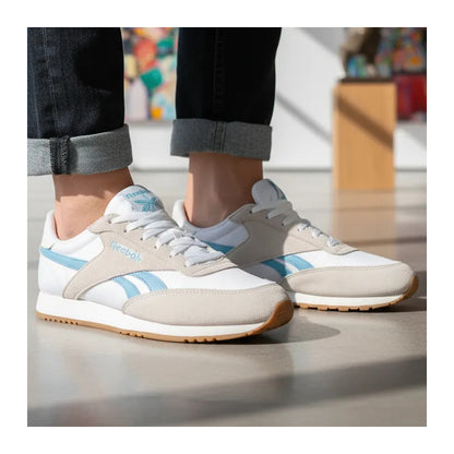 Zapatillas Reebok World 70 Blanco - Azul - Gris Mujer