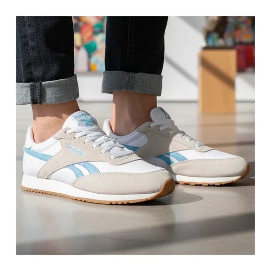 Zapatillas Reebok World 70 Blanco - Azul - Gris Mujer