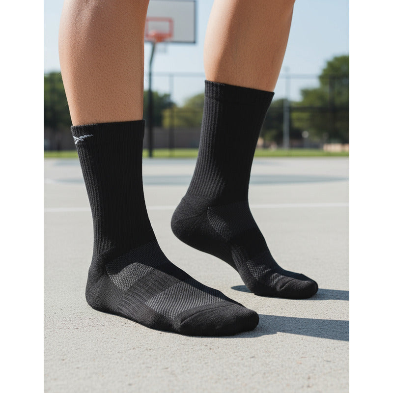 Calcetines Reebok Unisex All Purpose Sock 3p Negro