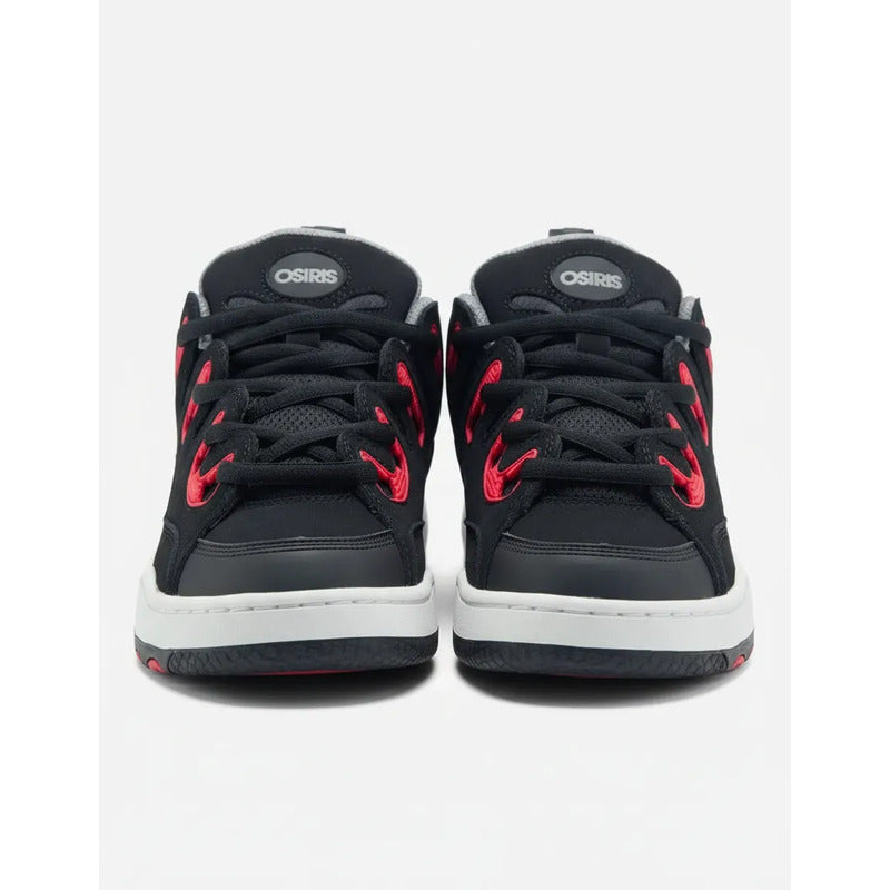 Zapatillas Osiris Hombre D3.e M Black Charcoal Red
