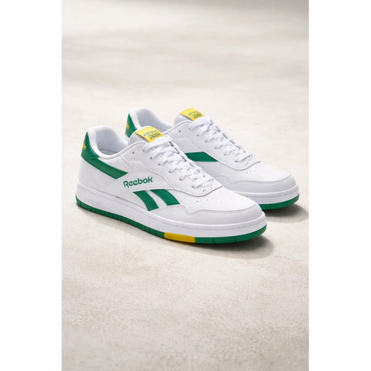 Zapatillas Reebok Unisex Modelo Bb 1000 Blanco - Verde