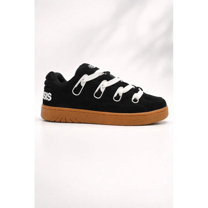 Zapatillas Osiris D3.s Para Hombre, Ancho Estándar Negro Blanco Cafe Lisa 10 Us
