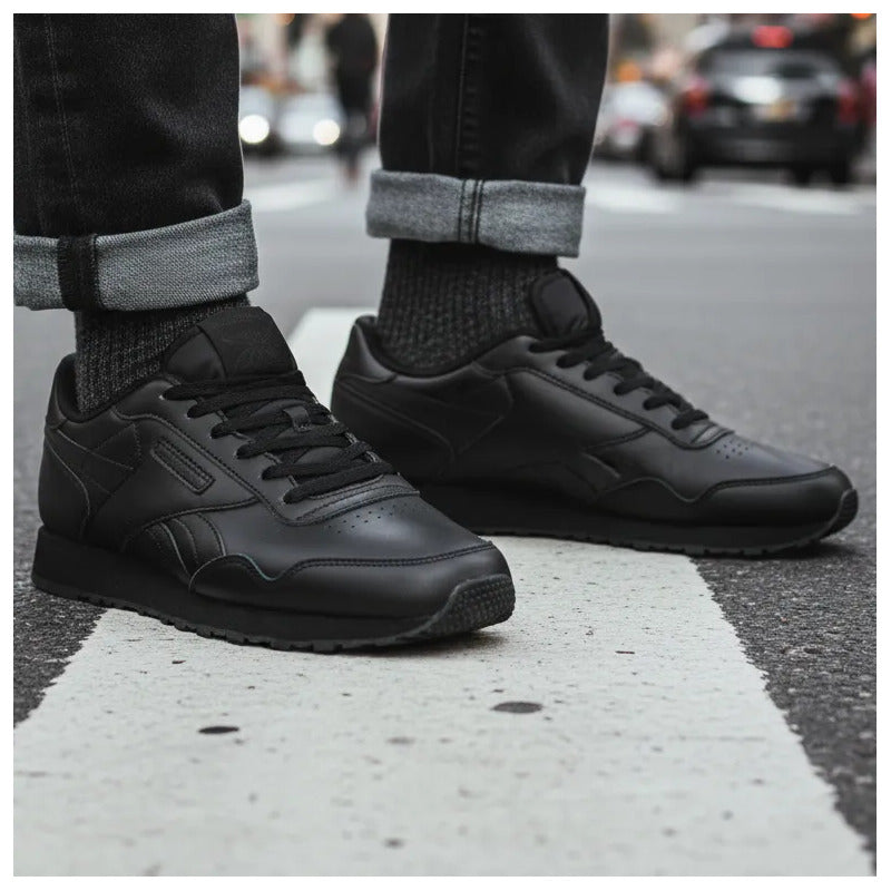 Zapatillas Reebok Unisex Modelo Glide Color Negro