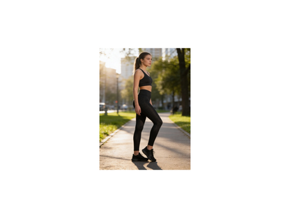 Calza Reebok Mujer Deportiva Core Rise Negro